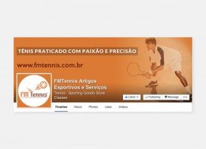 Agência de marketing digital do Rio de Janeiro lança Facebook para empresa de treinamento de tênis em São Paulo